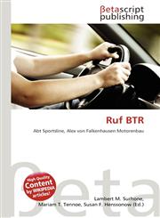Ruf BTR,613520811X,9786135208115