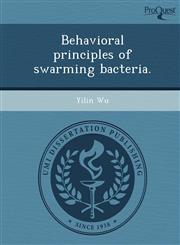 Behavioral principles of swarming bacteria.,1248950070,9781248950074