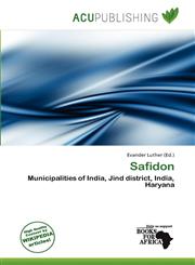 Safidon,6201432469,9786201432468
