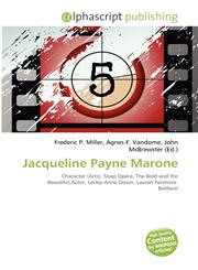 Jacqueline Payne Marone,6134334510,9786134334518
