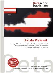 Ursula Plassnik,613636297X,9786136362977