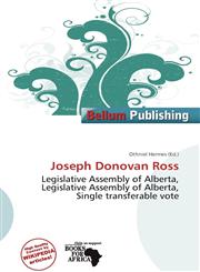 Joseph Donovan Ross,6201473211,9786201473218