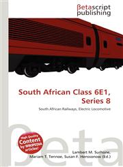 South African Class 6E1, Series 8,6134817244,9786134817240