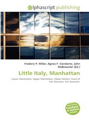Little Italy, Manhattan,6134302775,9786134302777