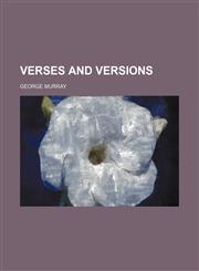 Verses and Versions,1151261475,9781151261472