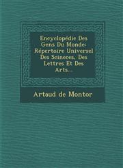 Encyclopédie Des Gens Du Monde Répertoire Universel Des Scineces, Des Lettres Et Des Arts...,1288157622,9781288157624