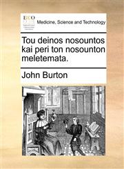 Tou deinos nosountos kai peri ton nosounton meletemata.,1170665780,9781170665787