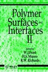 Polymer Surfaces and Interfaces II,0471934569,9780471934561