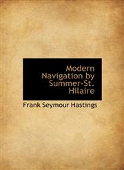 Modern Navigation by Summer-St. Hilaire,1117327256,9781117327259