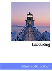 Backsliding,1110149174,9781110149179