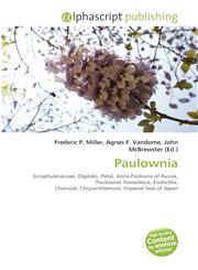 Paulownia,613419302X,9786134193023