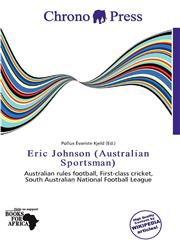 Eric Johnson (Australian Sportsman),6201193146,9786201193147