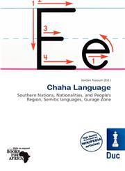 Chaha Language,6137110516,9786137110515