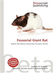 Fossorial Giant Rat,6135390414,9786135390414
