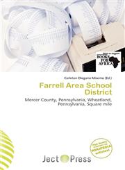 Farrell Area School District,613718286X,9786137182864