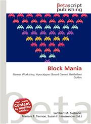Block Mania,6135216333,9786135216332