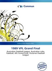 1989 VFL Grand Final,6136538989,9786136538983