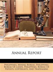 Annual Report,1147380775,9781147380774
