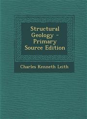 Structural Geology - Primary Source Edition,1294326805,9781294326809