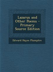 Lazarus and Other Poems,1289505985,9781289505981