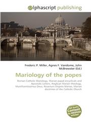 Mariology of the Popes,6130073615,9786130073619