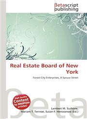 Real Estate Board of New York,6136110520,9786136110523