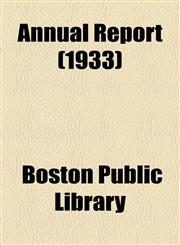 Annual Report (1933),1154611108,9781154611106