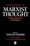 A Dictionary of Marxist Thought 2nd Edition,0631180826,9780631180821