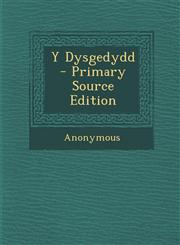 Y Dysgedydd - Primary Source Edition,1293332453,9781293332450
