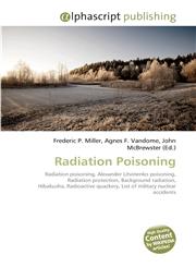 Radiation Poisoning,6130084692,9786130084691