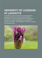 University of Louisiana at Lafayette Louisiana-Lafayette Ragin' Cajuns basketball,1156632285,9781156632284