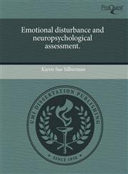 Emotional disturbance and neuropsychological assessment.,1243869690,9781243869692