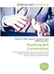 Anything But Conservative,6133912596,9786133912595