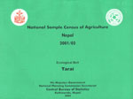 National Sample Census of Agriculture, Nepal, 2001/02 : Ecological Belt - Tarai