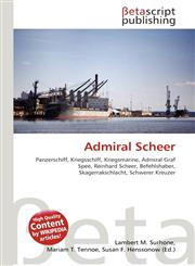 Admiral Scheer,6131316031,9786131316036