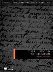 Philosophy of Literature,1405121971,9781405121972