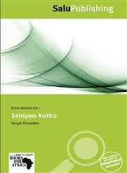 Semyon Kotko,6138819861,9786138819868