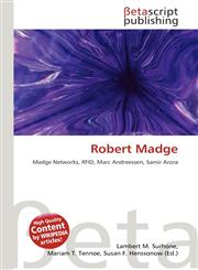 Robert Madge,6133552220,9786133552227