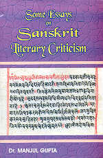 Some Essays on Sanskrit Literary Criticism,8174530711,9788174530714