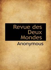 Revue des Deux Mondes,1116805618,9781116805611