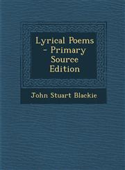 Lyrical Poems,1287498388,9781287498384