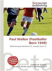 Paul Walker (Footballer Born 1949),6134429279,9786134429276