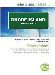 Rhode Island,6130024517,9786130024512