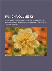 Punch Volume 72,1156687977,9781156687970