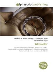 Abwehr,6130254954,9786130254957
