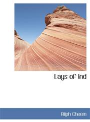 Lays of Ind,1103442929,9781103442928