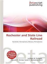 Rochester and State Line Railroad,6136177927,9786136177922