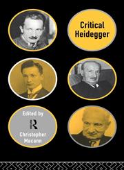 Critical Heidegger,0415129494,9780415129497