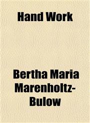 Hand Work,1154723186,9781154723182
