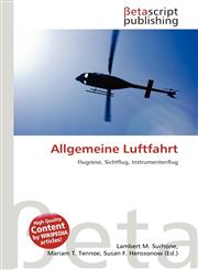 Allgemeine Luftfahrt,6135132768,9786135132762